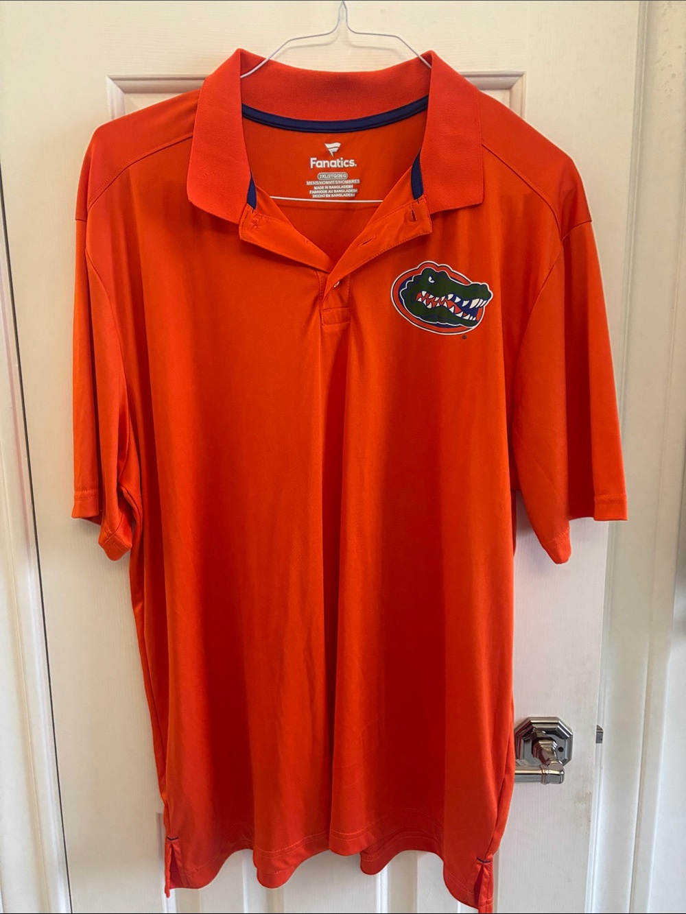 Fanatics Orange Florida Gators Polo Shirt with Logo
